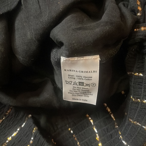 NWT Karina Grimaldi blouse S - Picture 4 of 5